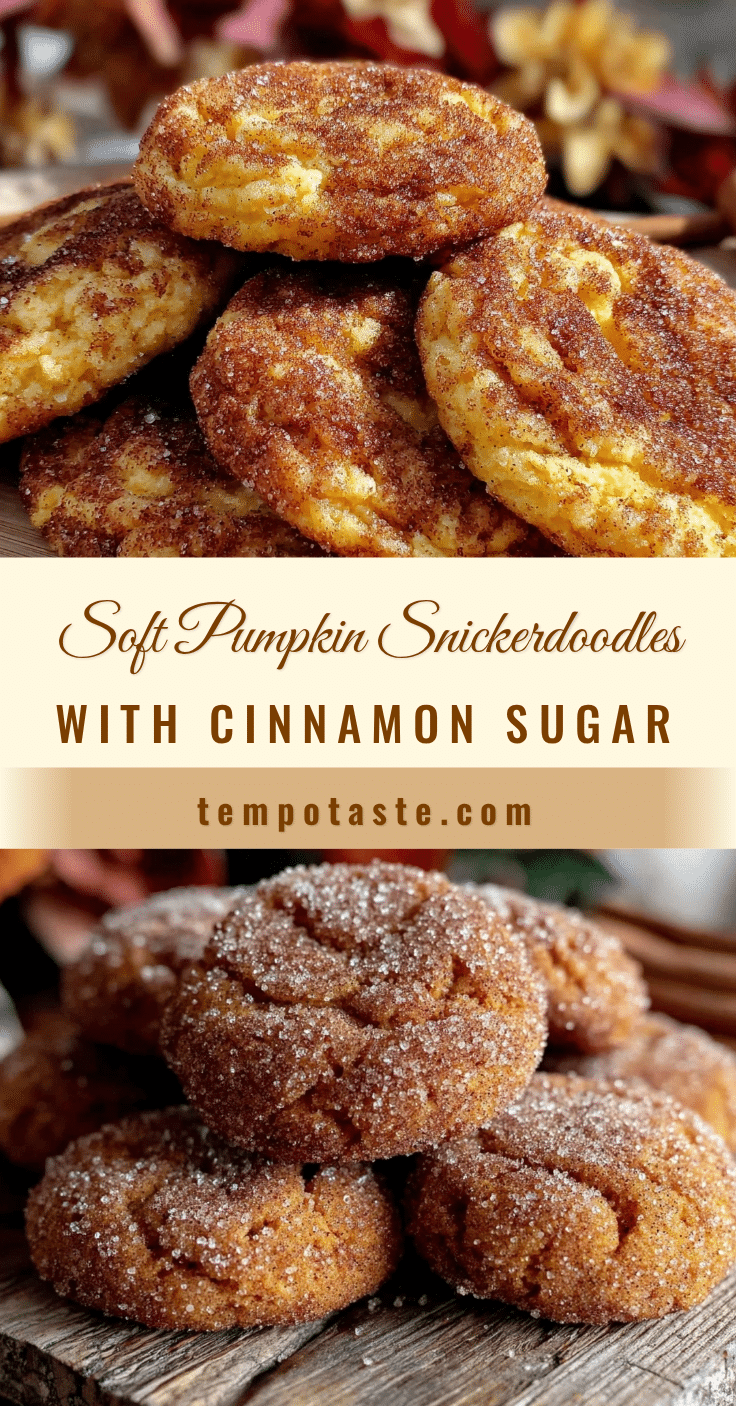 pumpkin snickerdoodle cookies recipe
