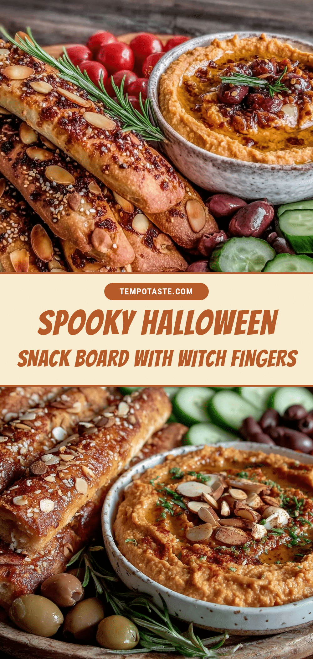 witch finger breadsticks recipe