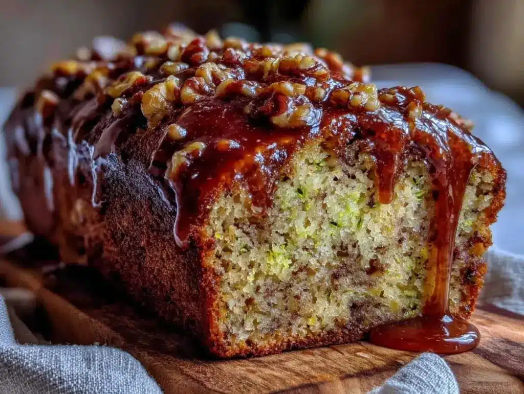 zucchini banana bread - featured image