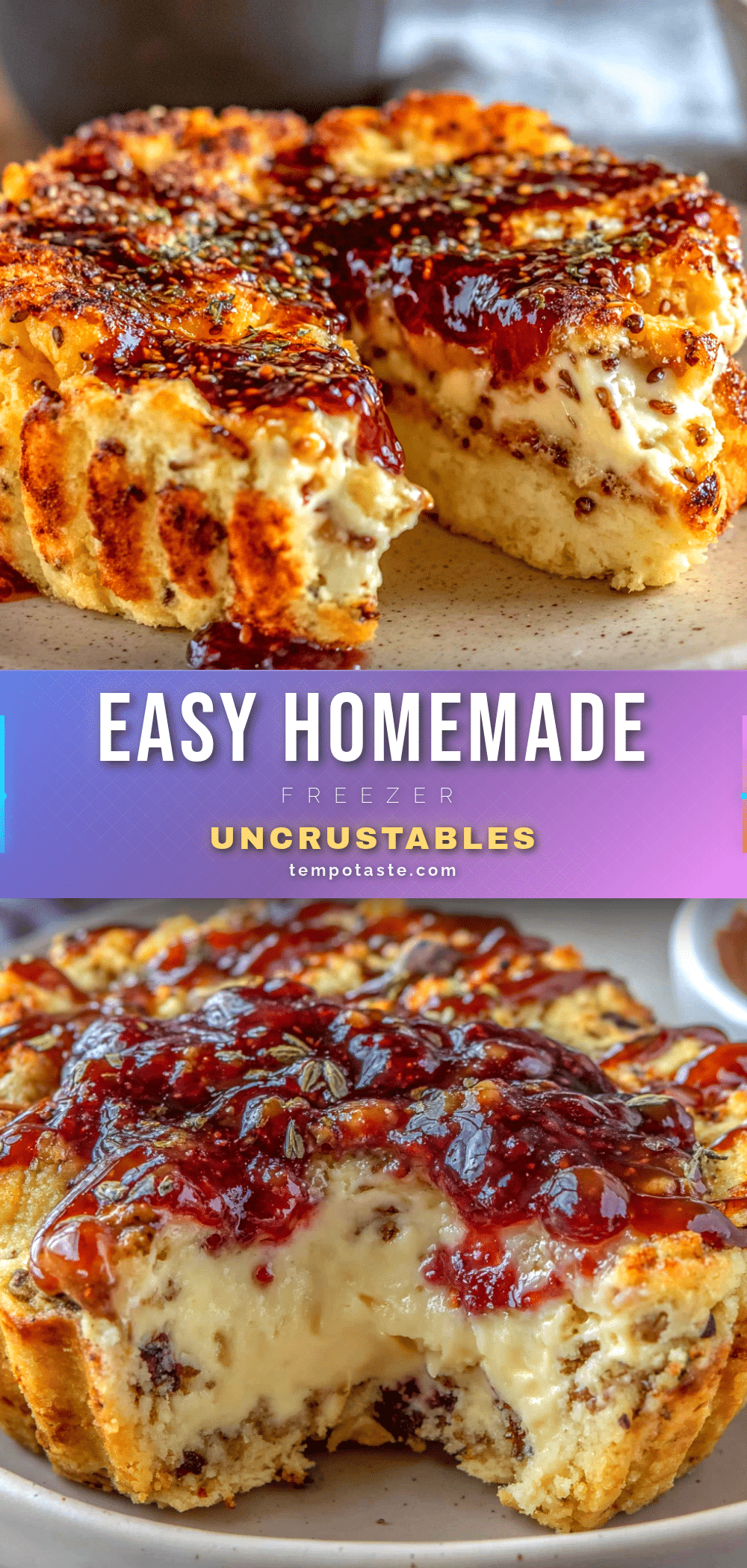 sunflower butter and jelly freezer uncrustables recipe